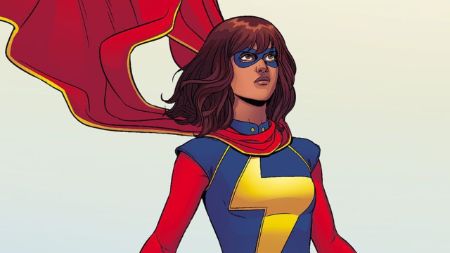 Kamala Khan in her Ms. Marvel Suit in Comics